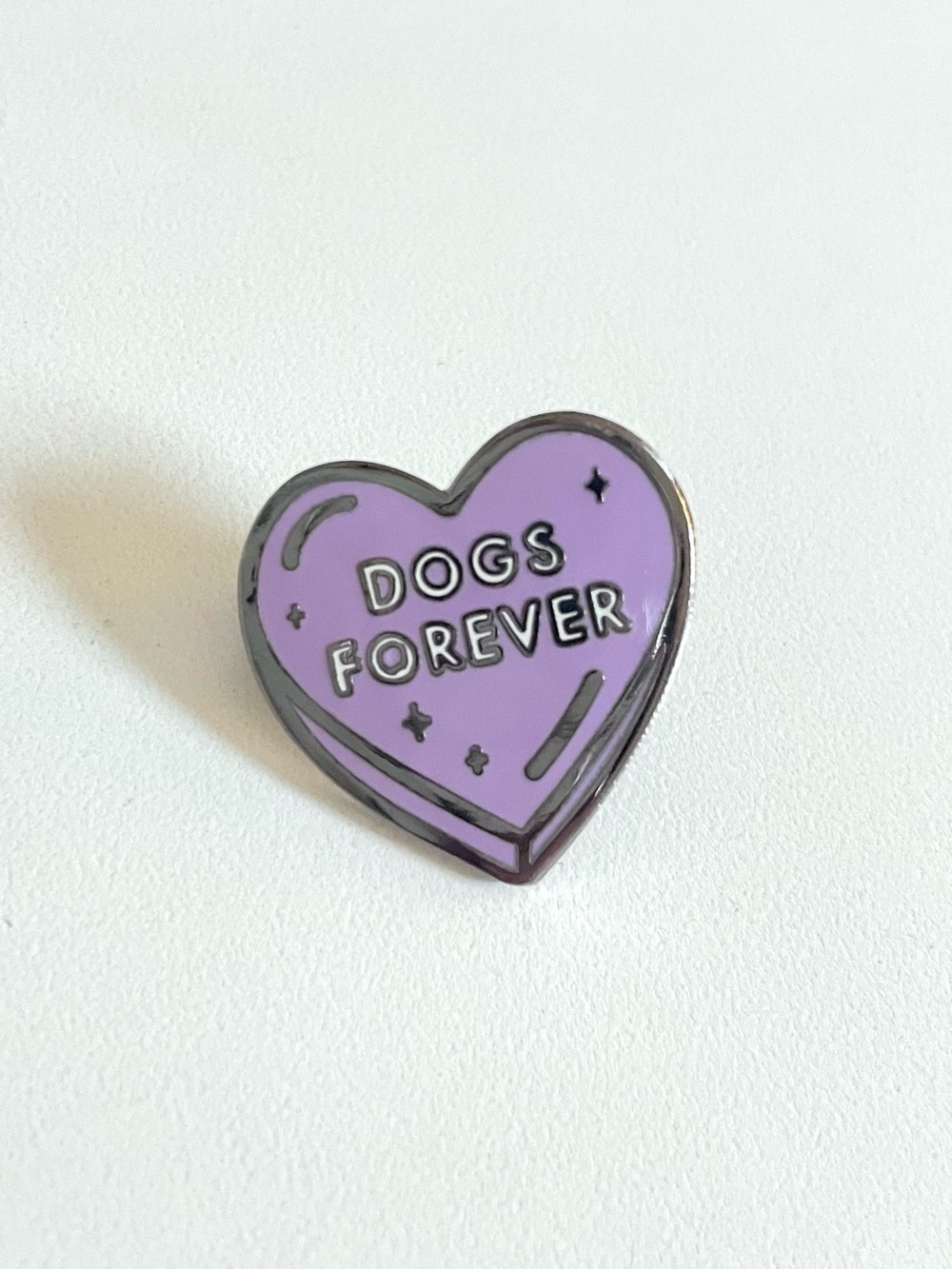 Dogs Forever Enamel Pin